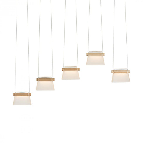 Hubbardton Forge More Cowbell LED Pendant Model: 136570-LED-STND-14-WD-YE0560