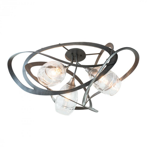 Hubbardton Forge Nest Semi Flush Model: 128720-SKT-03-ZM0621
