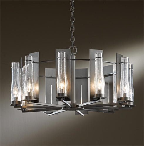 Hubbardton Forge New Traditional Portico Pendant Model: 138940-SKT-LONG-03-03-GG0392