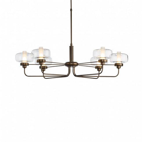 Hubbardton Forge Nola Pendant Model: 137840-SKT-LONG-14-WC0593