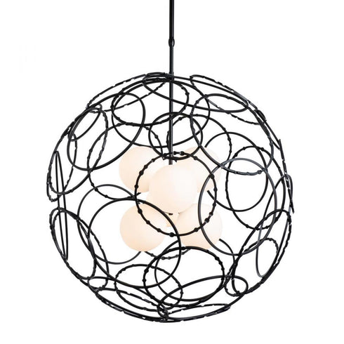 Hubbardton Forge Olympus Orb Pendant Model: 131602-SKT-LONG-07-GG0677