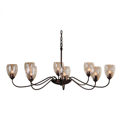Hubbardton Forge Oval Large 8 Arm Chandelier Model: 101309-SKT-82-LL0083