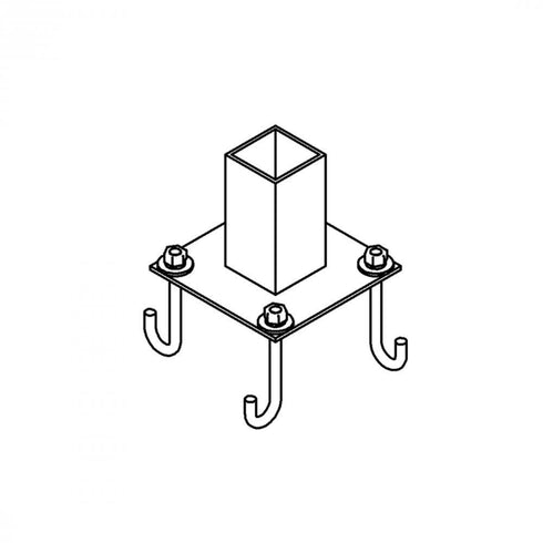 Hubbardton Forge Pier Mount Outdoor Model: 390006-07