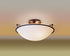 Hubbardton Forge Simple Lines Plain Large Semi Flush Model: 124304-SKT-82-GG0053