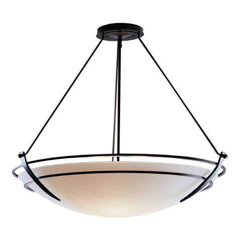 Hubbardton Forge Presidio Tryne Large Semi Flush Model: 124442-SKT-14-GG0054