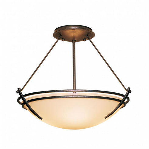 Hubbardton Forge Presidio Tryne Semi Flush Model: 124422-SKT-86-GG0047