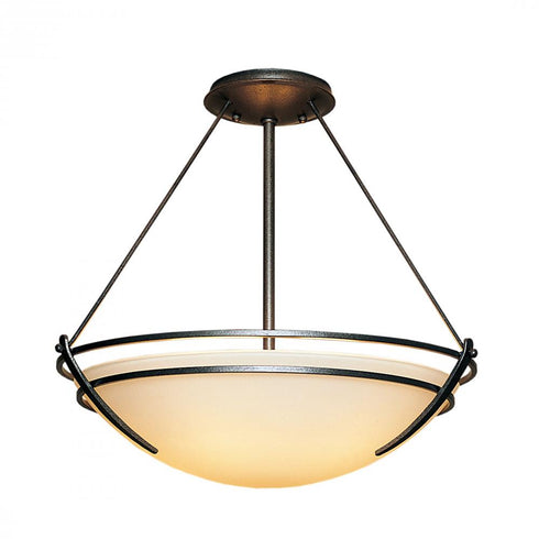 Hubbardton Forge Presidio Tryne Semi Flush Model: 124432-SKT-85-GG0020