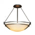 Hubbardton Forge Presidio Tryne Semi Flush Model: 124432-SKT-86-GG0020
