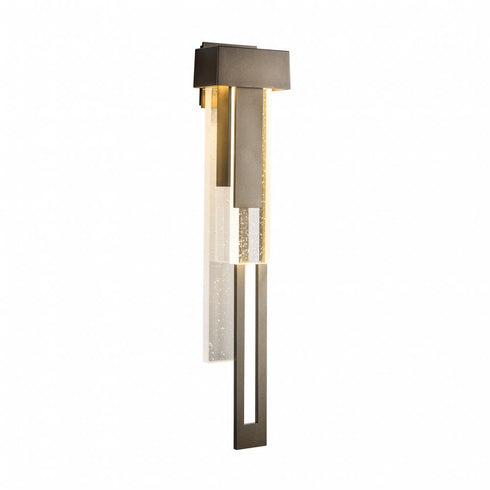 Hubbardton Forge Rainfall Large LED Outdoor Sconce Model: 302533-LED-LFT-10-II0596