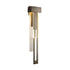 Hubbardton Forge Rainfall Large LED Outdoor Sconce Model: 302533-LED-LFT-10-II0596