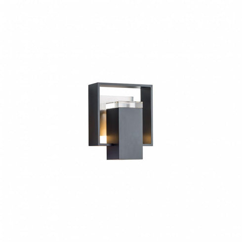 Hubbardton Forge Shadow Box Small Outdoor Sconce Model: 302601-SKT-10-10-ZM0546