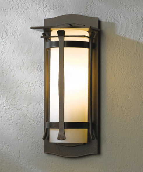 Hubbardton Forge Sonora Small Outdoor Sconce Model: 307105-SKT-73-GG0247