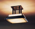 Hubbardton Forge Steppe Large Semi Flush Model: 123715-SKT-03-BB0416