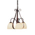 Hubbardton Forge Sweeping Taper 3 Arm Chandelier Model: 101441-SKT-05-GG0001