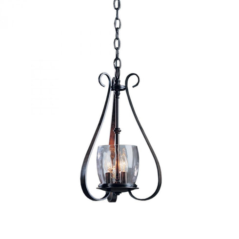 Hubbardton Forge Sweeping Taper 3 Arm Chandelier Model: 101474-SKT-03-LL0088