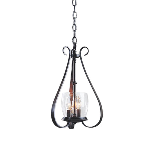 Hubbardton Forge Sweeping Taper 3 Arm Chandelier Model: 101474-SKT-85-LL0088