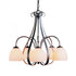 Hubbardton Forge Sweeping Taper 5 Arm Chandelier Model: 101445-SKT-03-GG0001