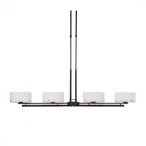 Hubbardton Forge Trestle Up Light Pendant Model: 132200-SKT-SHRT-82-GG0153