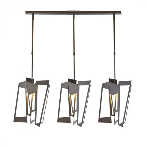 Hubbardton Forge Triptic Pendant Model: 138905-SKT-SHRT-25