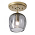 Hubbardton Forge Ume 1 Light Semi Flush Model: 121372-SKT-86-20-FD0710