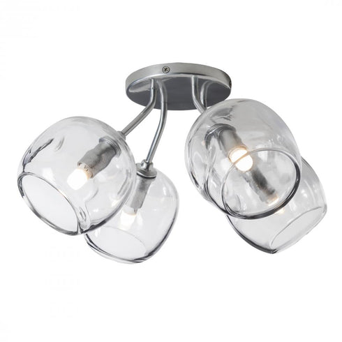 Hubbardton Forge Ume 4 Light Semi Flush Model: 121370-SKT-07-ZM0709