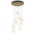 Hubbardton Forge Ume 9 Light Round Pendant Model: 131103-SKT-STND-07-YL0709