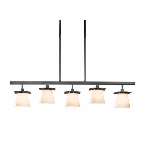 Hubbardton Forge Wren 5 Light Pendant Model: 136605-SKT-LONG-14-GG0242