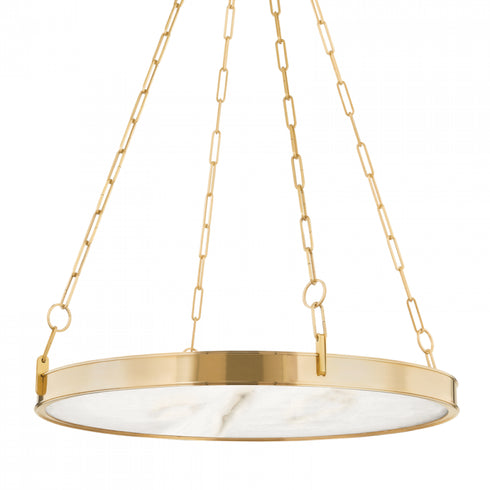 Hudson Valley 1 Light Chandelier Model: 7230-AGB