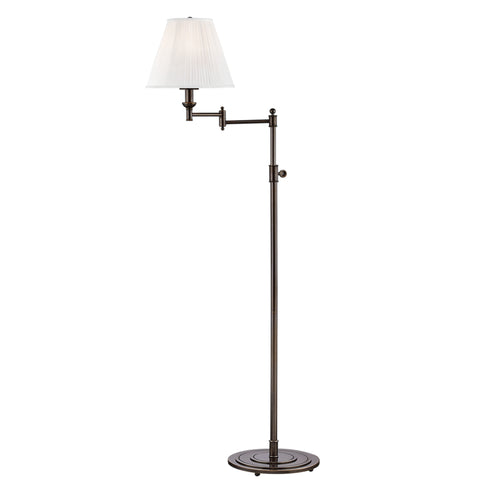 Hudson Valley 1 Light Floor Lamp Model: MDSL601-PN