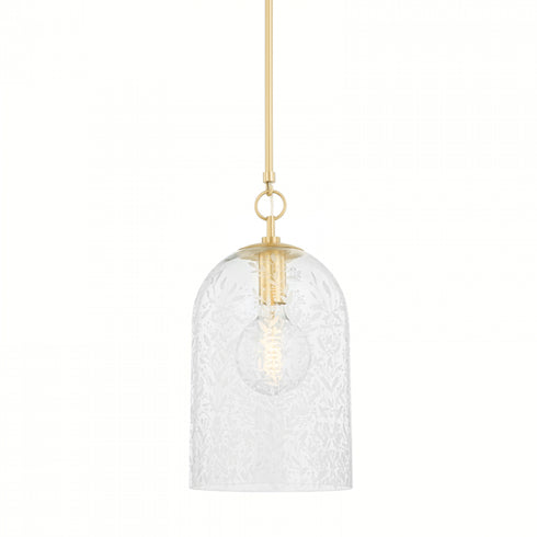 Hudson Valley 1 Light Pendant Model: 7510-AGB