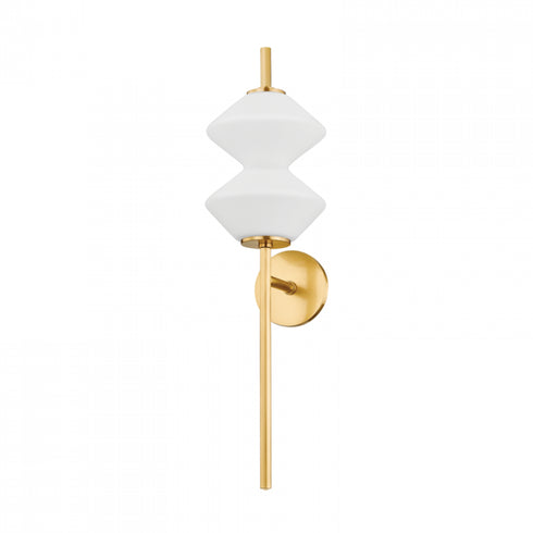 Hudson Valley 1 Light Wall Sconce Model: 7400-AGB