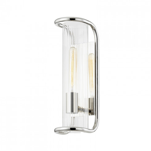 Hudson Valley 1 Light Wall Sconce Model: 8917-PN