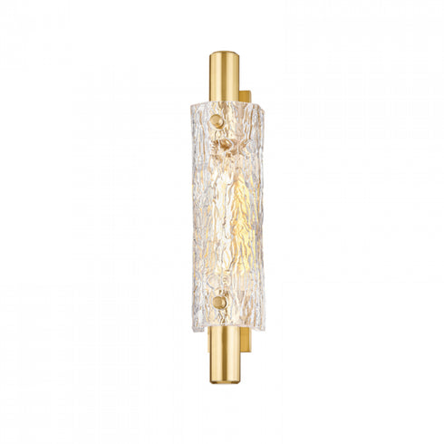 Hudson Valley 1 Light Wall Sconce Model: 8918-AGB