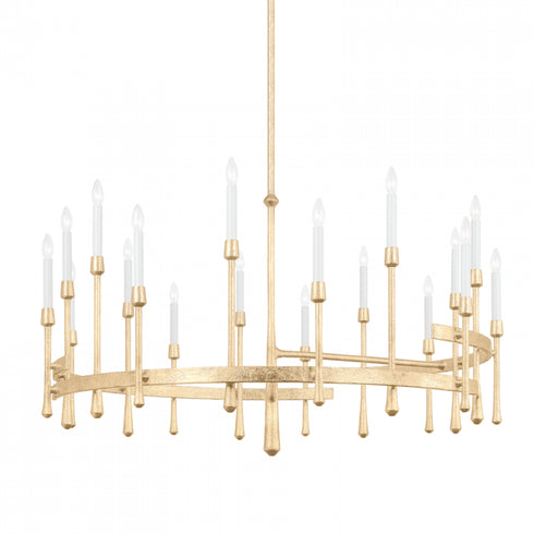 Hudson Valley 18 Light Chandelier Model: 2252-VGL