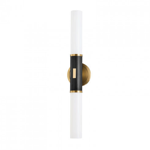 Hudson Valley 2 Light Sconce Model: 3626-PN/BBR