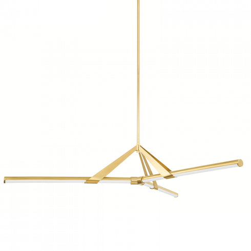 Hudson Valley 3 Light Chandelier Model: 3062-AGB