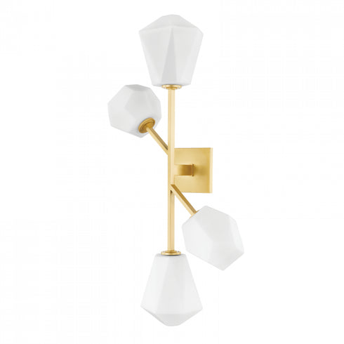 Hudson Valley 4 Light Wall Sconce Model: PI1894104-PN