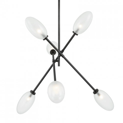Hudson Valley 6 Light Chandelier Model: 5052-BBR