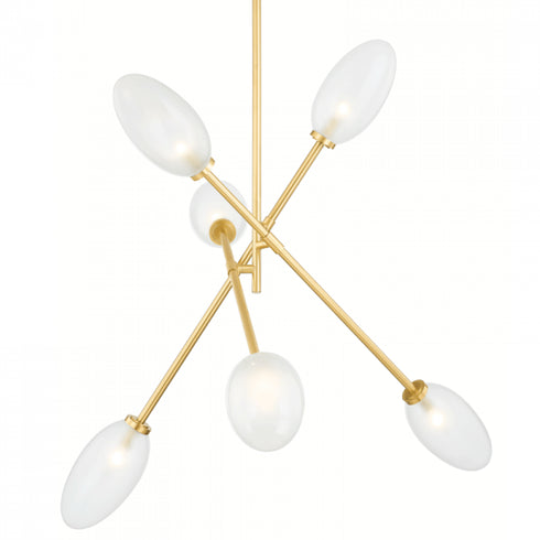 Hudson Valley 6 Light Chandelier Model: 5052-BBR