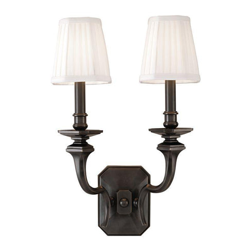 Hudson Valley Arlington 2 Light Wall Sconce Model: 382-ON