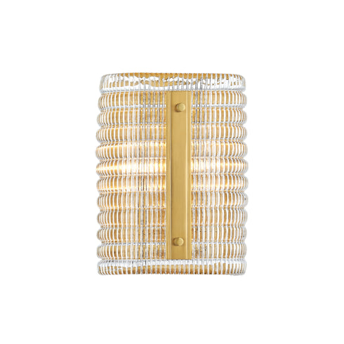 Hudson Valley Athens 2 Light Wall Sconce Model: 2852-AGB