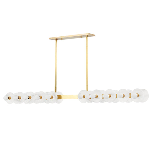 Hudson Valley Austen 20 Light Island Light Model: 4260-AGB