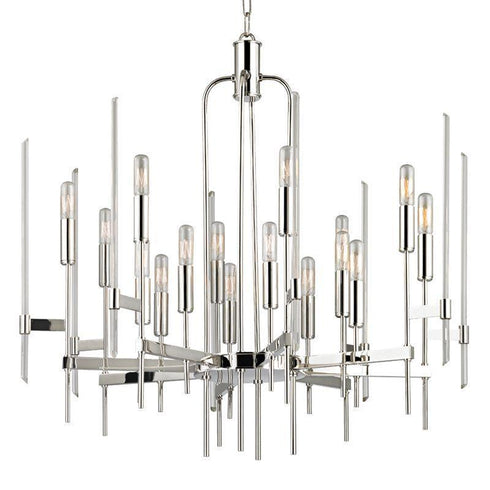 Hudson Valley Bari 16 Light Chandelier Model: 9916-AGB