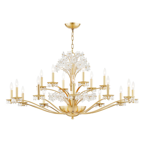 Hudson Valley Beaumont 20 Light Chandelier Model: 4452-AGB
