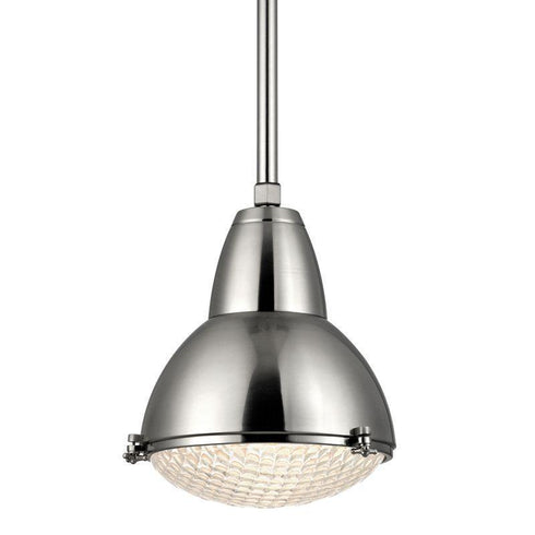 Hudson Valley Belmont 1 Light Pendant Model: 8113-SN