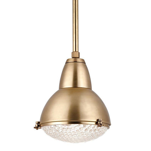 Hudson Valley Belmont 1 Light Pendant Model: 8113-SN