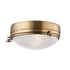 Hudson Valley Belmont 2 Light Flush Mount Model: 8013-OB