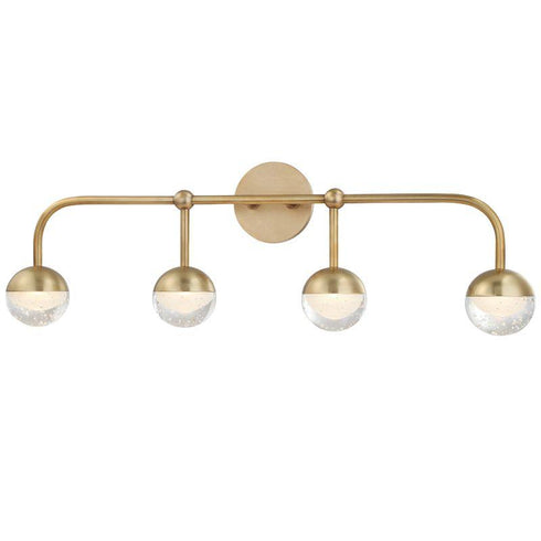 Hudson Valley SHOWROOM MODEL Boca LED Bath Bracket Model: 1244-AGB