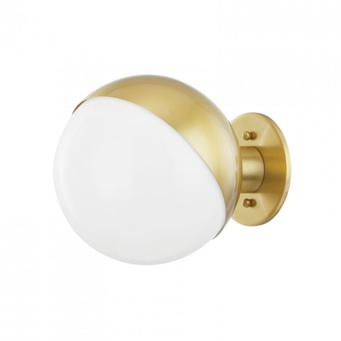 Hudson Valley Bodie 1 Light Wall Sconce Model: 1660-AGB