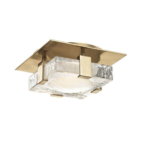 Hudson Valley Bourne LED Wall Sconce Model: 9808-AGB